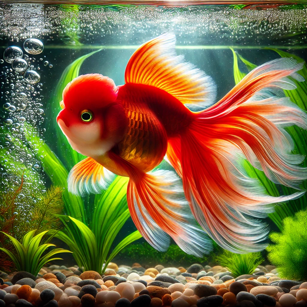 Carassius auratus rouge Златна рибица