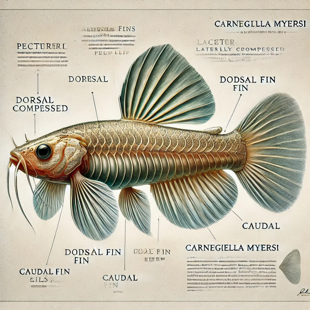 Carnegiella myersi Прозиран