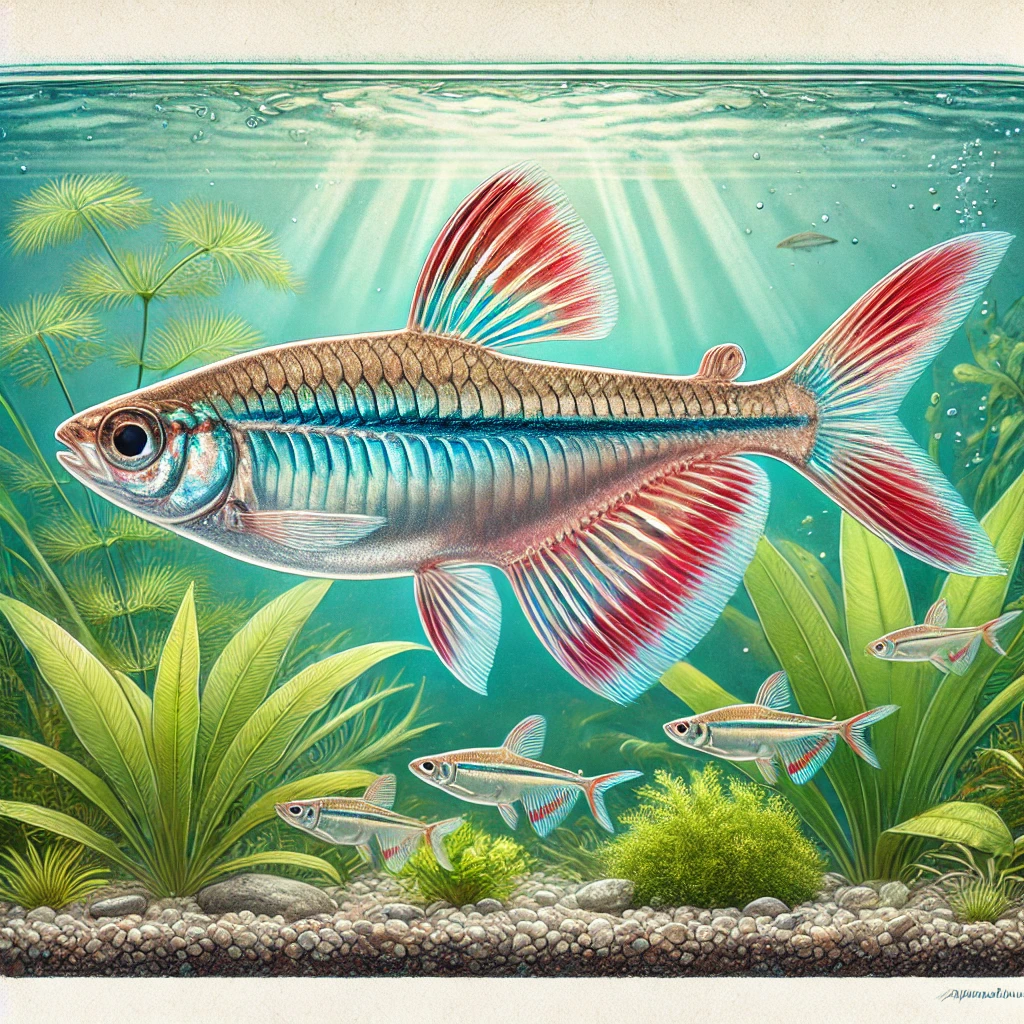Copella arnoldi Цхарацин Дросер
