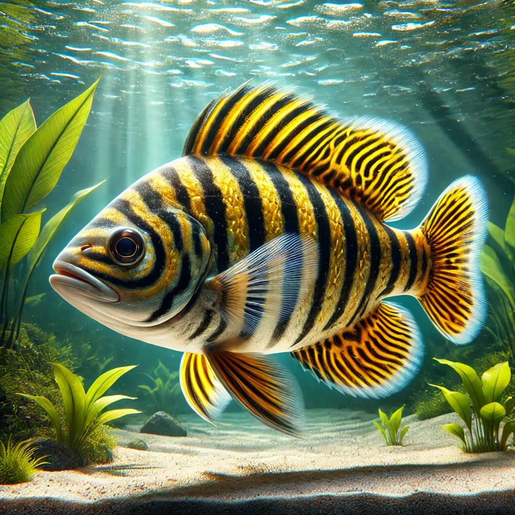 Datnioides microlepis Тигер Поле