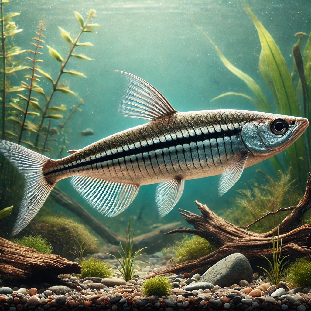 Epalzeorhynchus siamensis Сијамски волански точак, морски ће јести