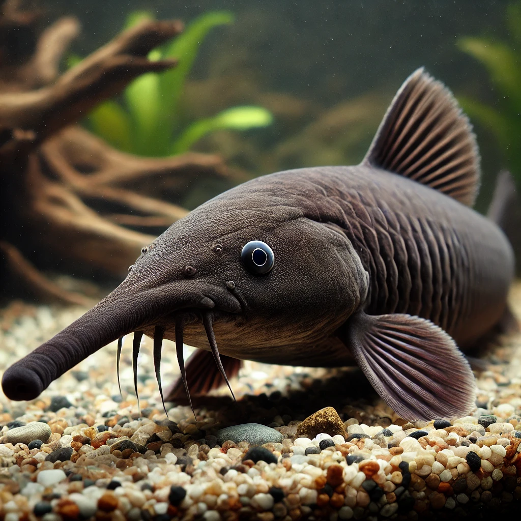 Gnathonemus petersi Слонова риба