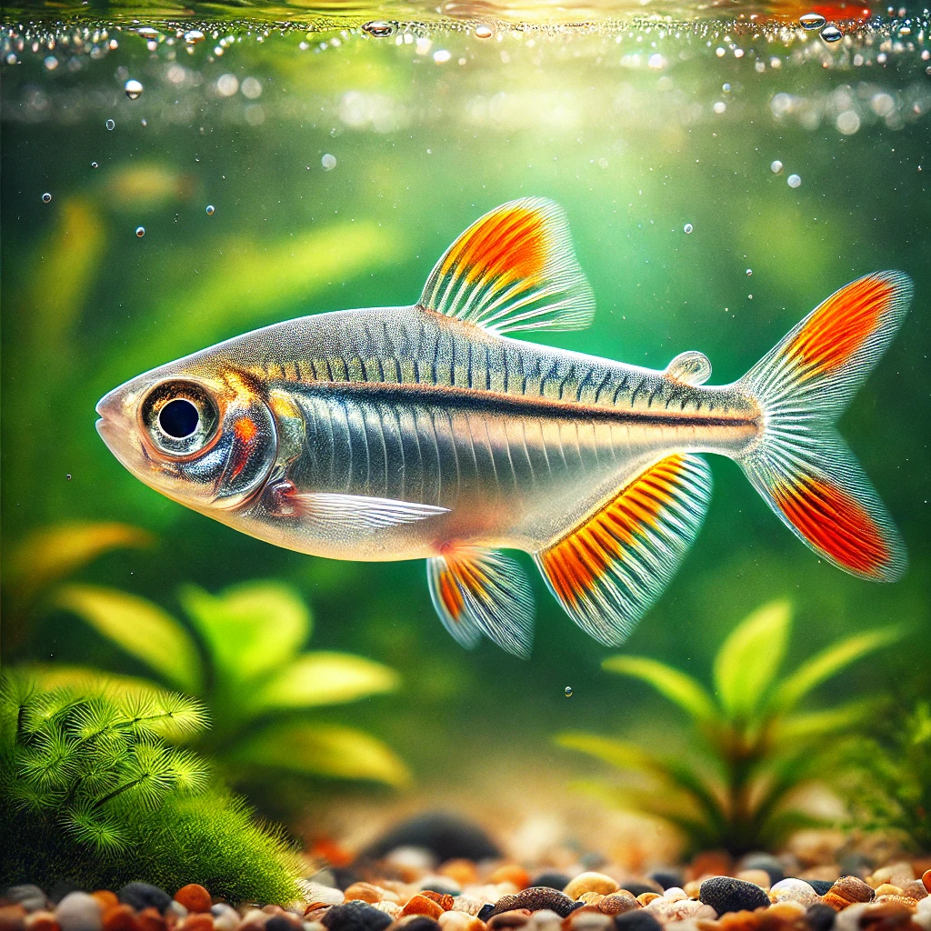 Hasemania nana (Бакар тетра)