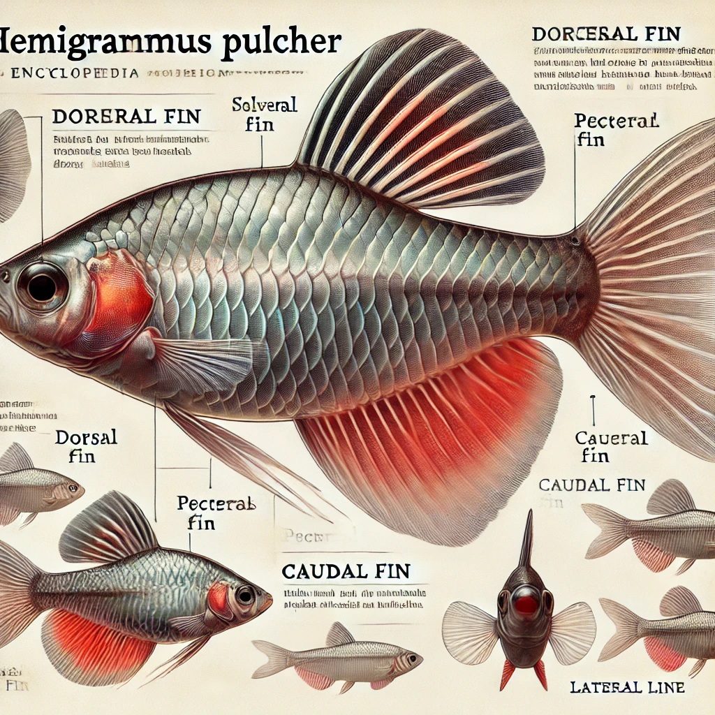 Hemigrammus pulcher Тетра Јоли