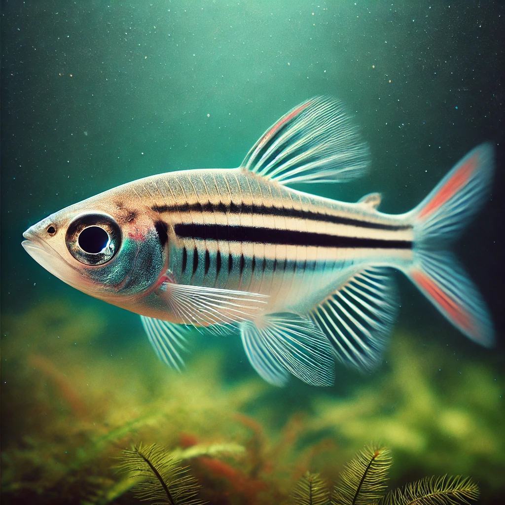 Hyphessobrycon bifasciatus Жута тетра