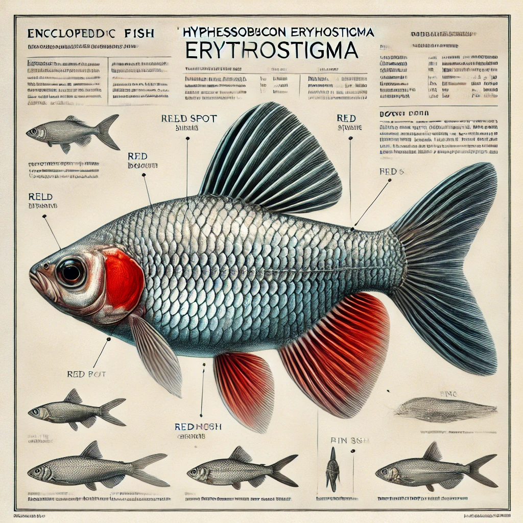 Hyphessobrycon erythrostigma Особа меког срца