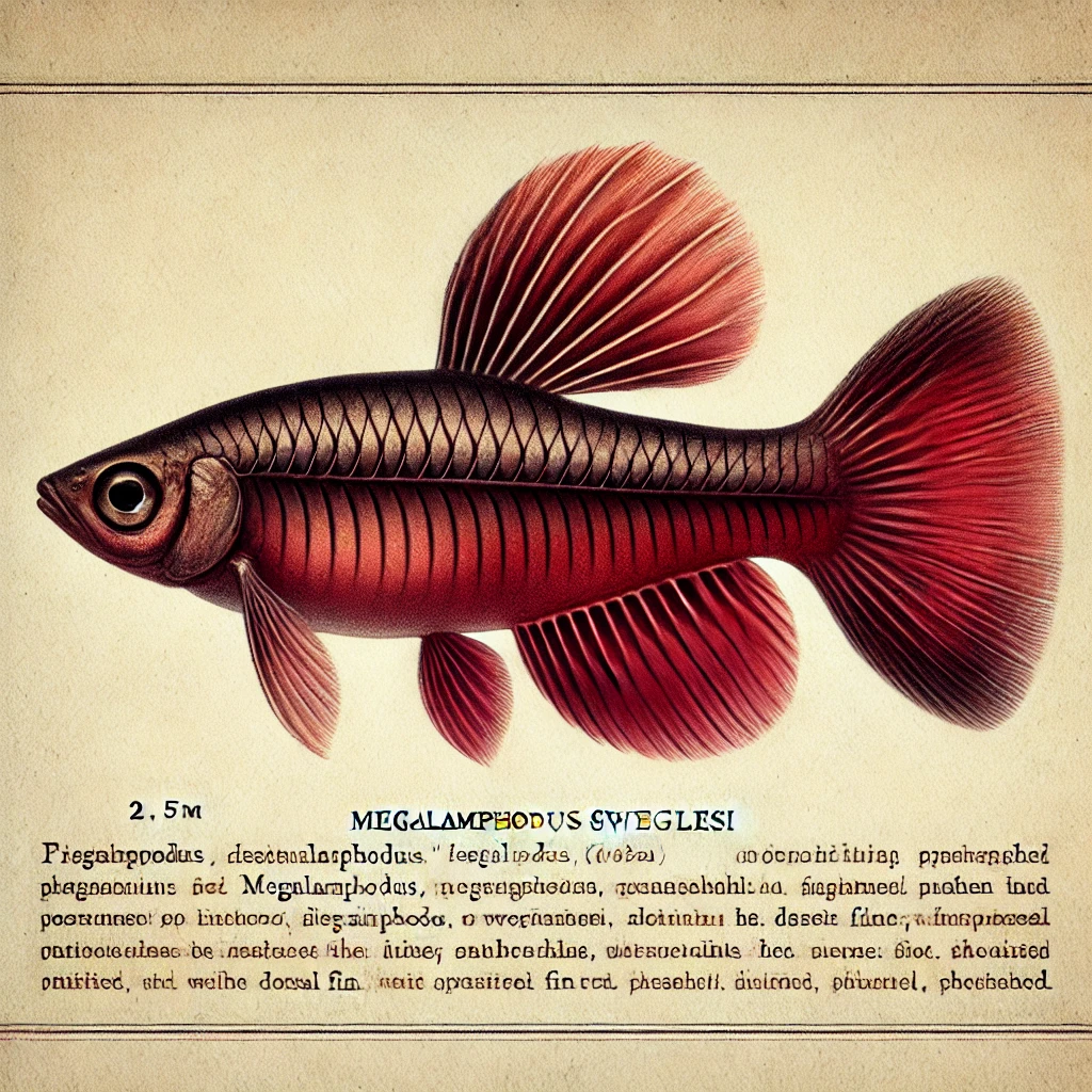 Megalamphodus sweglesi Ред Гхост Тетра