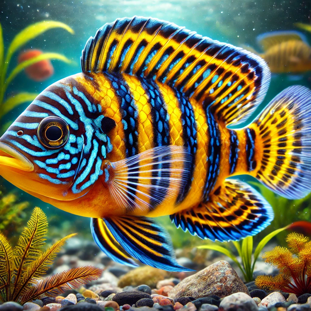 Melanochromis auratus Златна Мбуна