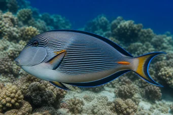 Acanthurus sohal Зебра хирург