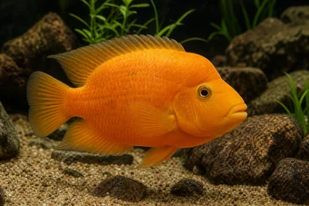 Amphilophus citrinellus Ампхилопхус Цитринелус