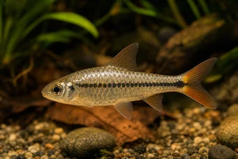 Barbus melanympyx Брадати меларимпик