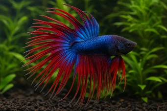 Betta splendens crowntail ЦровнТаил борац