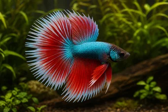 Betta splendens halfsun Борац