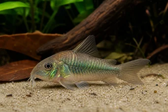 Brochis splendens Смарагд