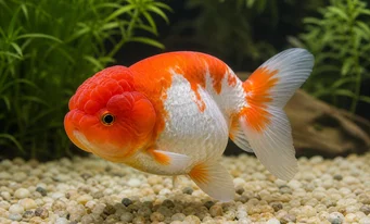 Carassius auratus lion (Лавов главу)