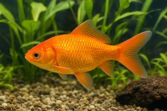 Carassius auratus poisson (Комета)