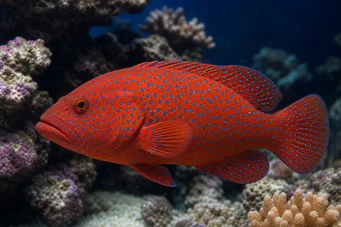 Cephalopholis miniatus (Звекозе)