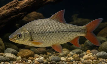 Distichodus noboli (Црвене пераје дистицходус)