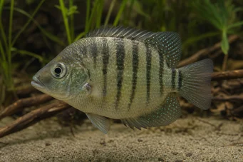 Etroplus suratensis Зелени хромид