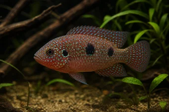 Hemichromis bimaculatus (Цицхлид Јевел)