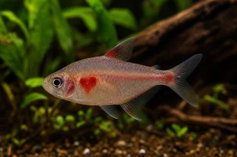 Hyphessobrycon erythrostigma Особа меког срца