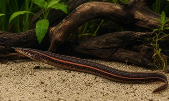 Mastacembelus erythrotaenia Фире Поинте Ангуилле