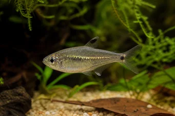 Rachoviscus crassiceps (Цхарацин са густом главом, Златна Тетра)