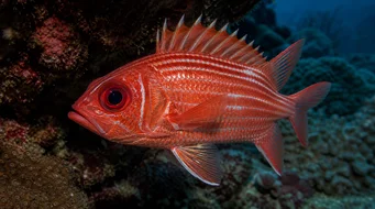 Sargocentron cornutus Рибар