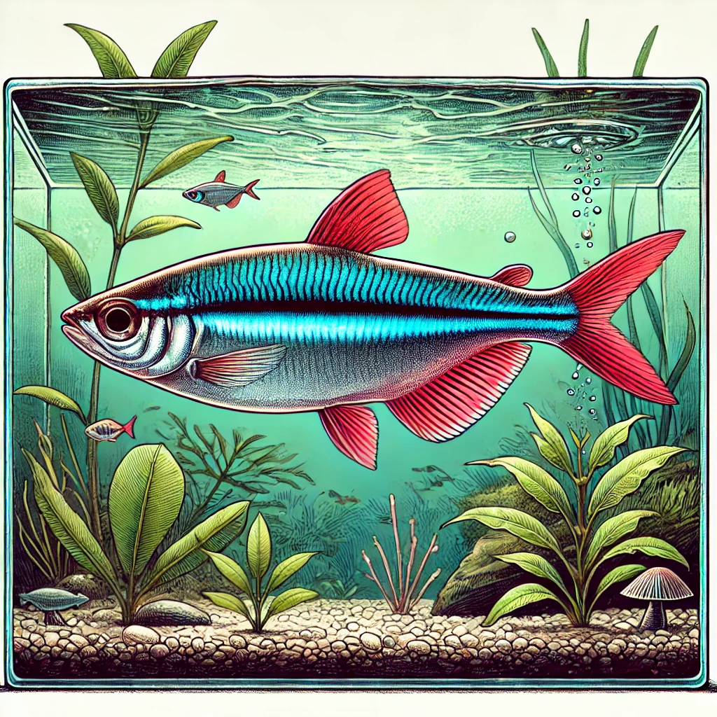 Paracheirodon axelrodi Тетра Цардин�...