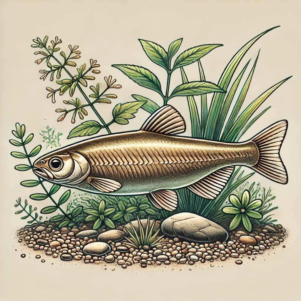 Pimephales promelas ПИМЕПХАЛС РА�...