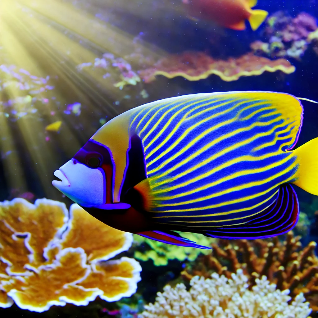 Pomacanthus imperator Царски анђео