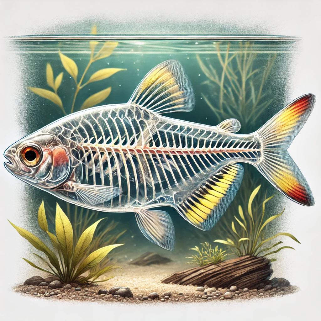 Pristella maxillaris Голдфинцх