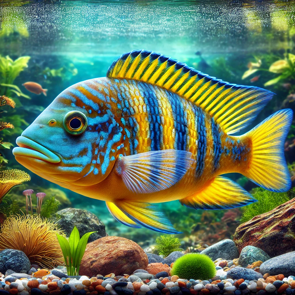 Pseudotropheus tropheops Жути