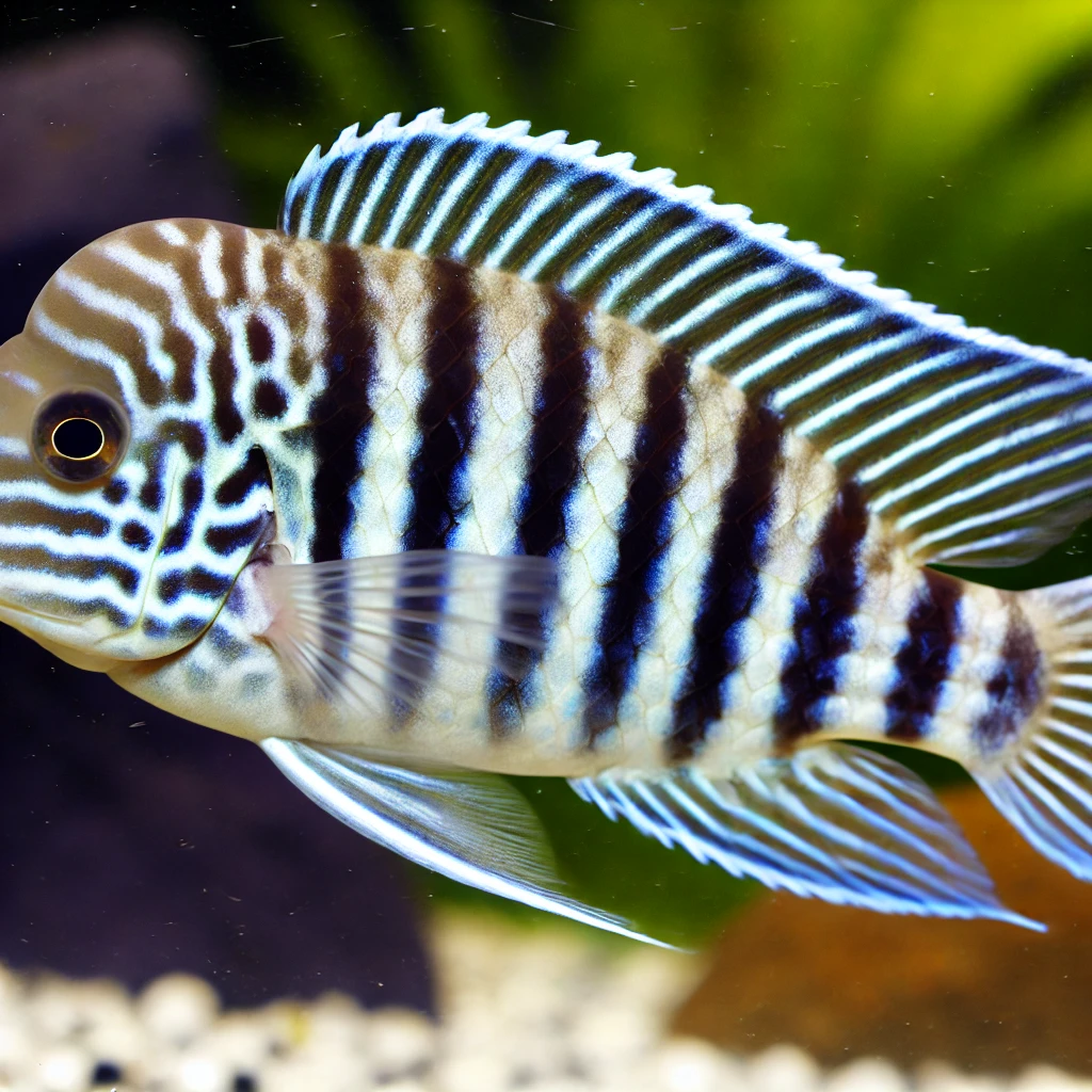 Pseudotropheus zebra Малави'с Цицх...