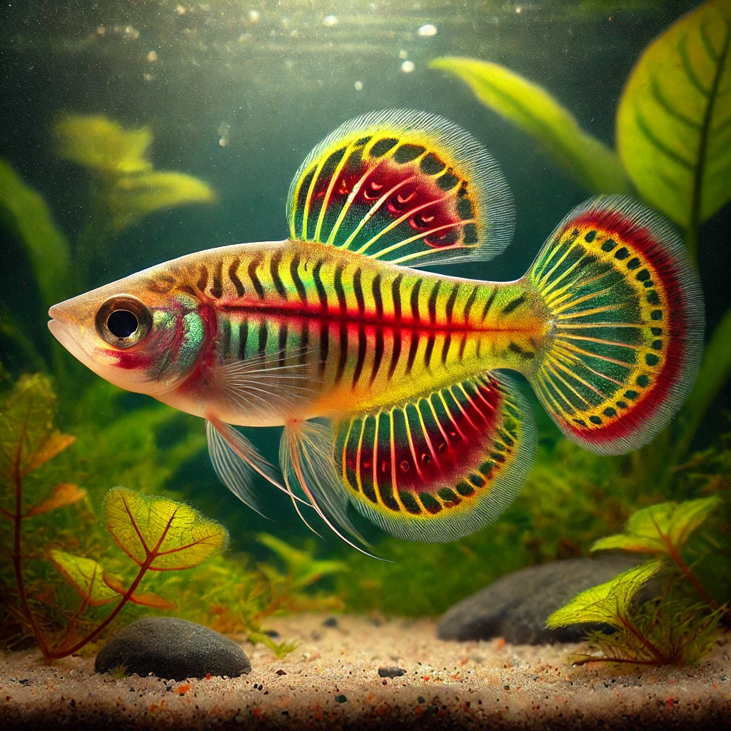 Pyrrhulina beni Пиррхулина Б�...