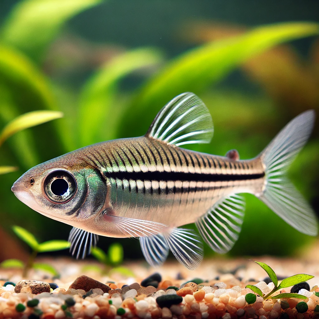 Rasbora trilineata (Расбора маказе)