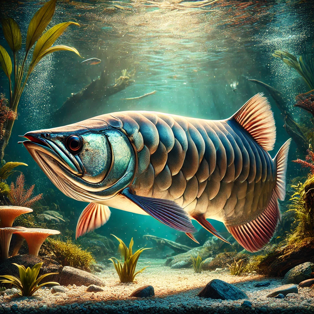 Scleropages jardini (Баирамунд)