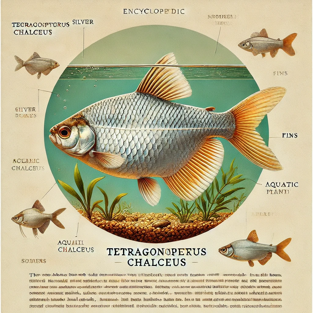 Tetragonopterus chalceus ТетрагоПоптерус Цхалцеус